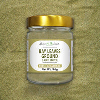 Bay leaves ground Laurel leaves