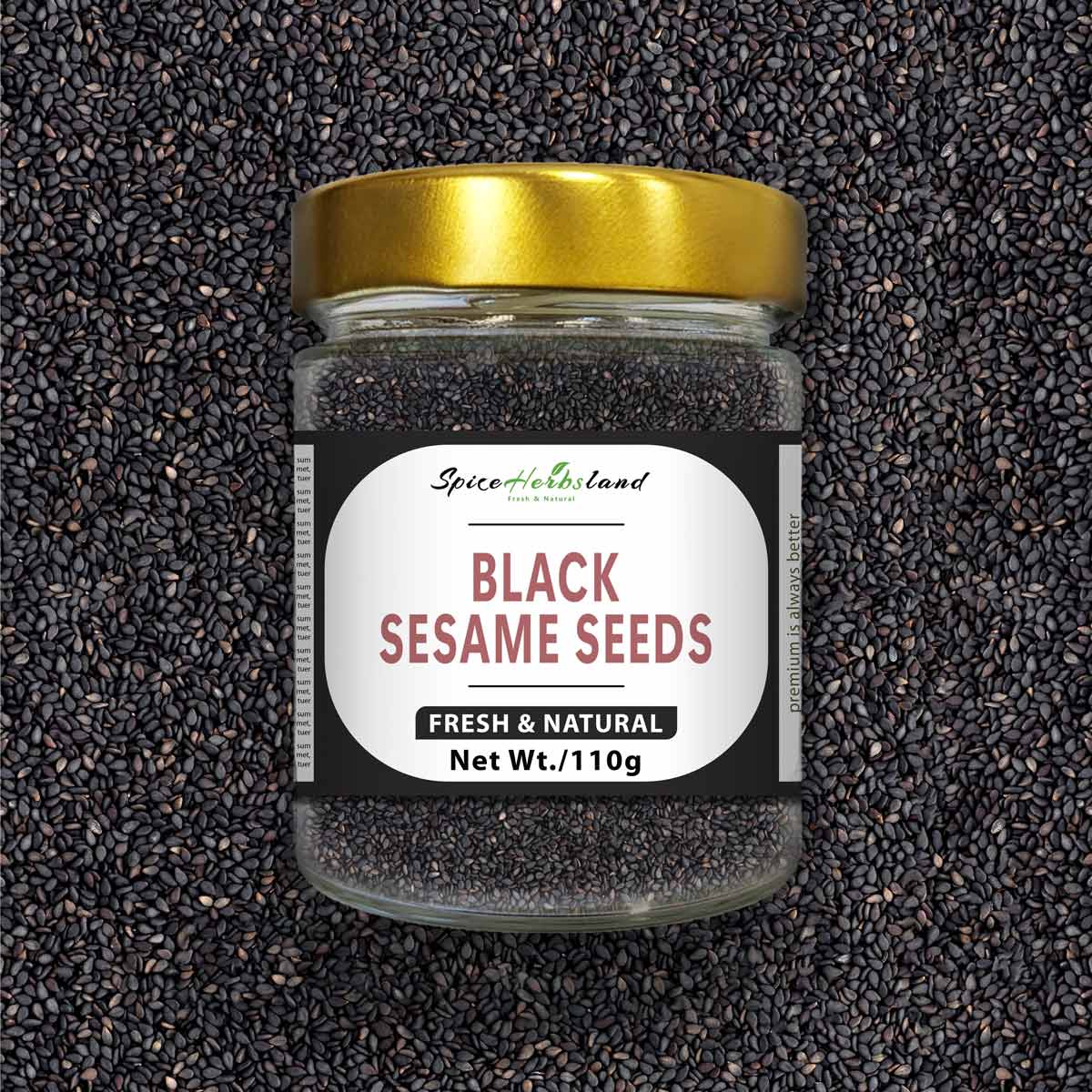 Black sesame seeds