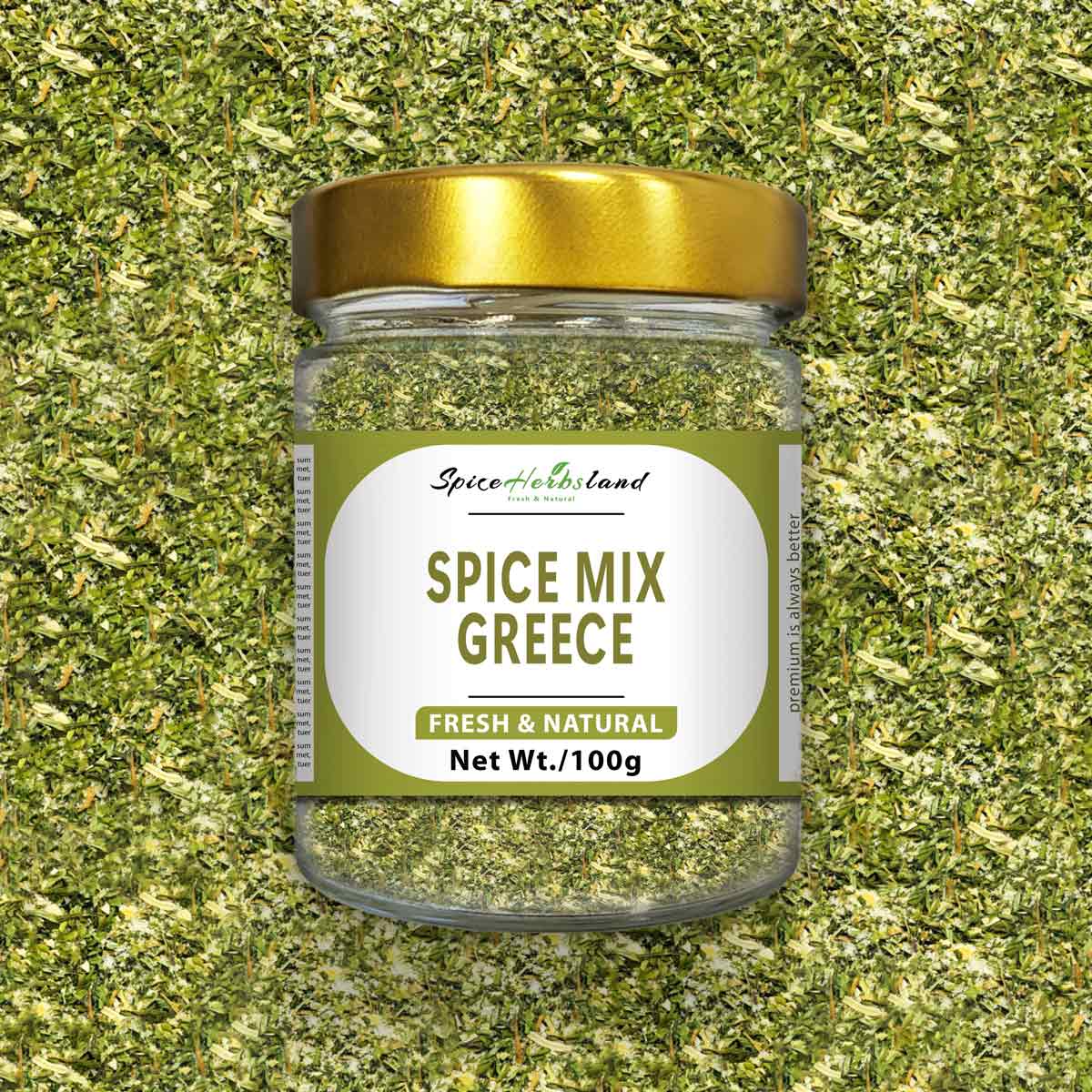 Spice mix Greece