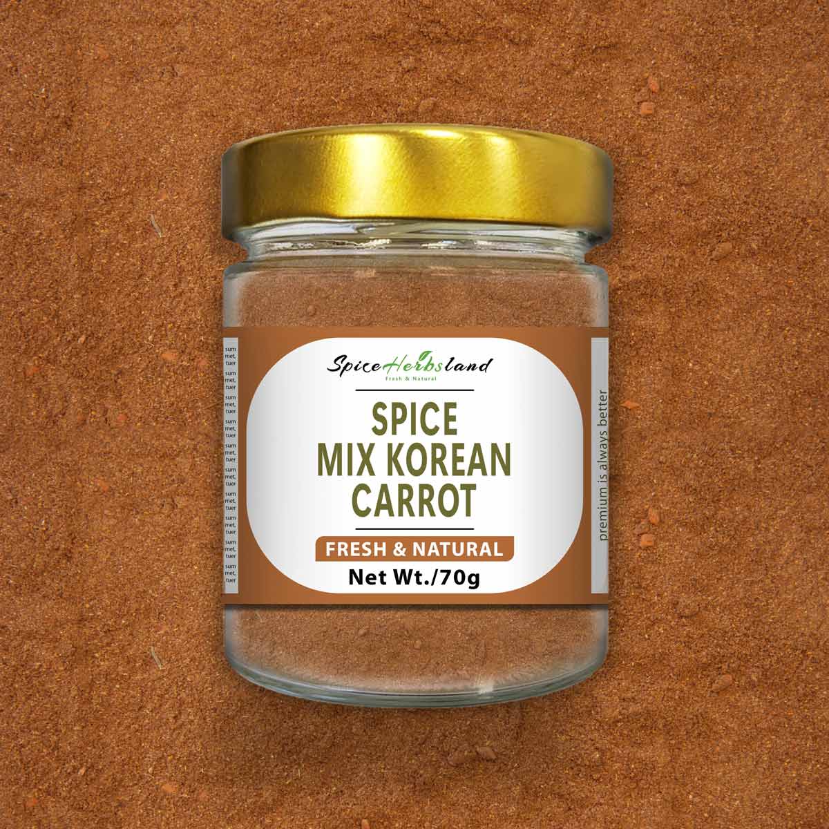 Spice mix Korean carrot